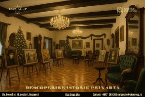 Activități de Crăciun pentru copii: o călătorie în eleganța interbelică la Casa Tătărăscu și expoziția Crăciunul anilor ’30 la Eko Group Vila