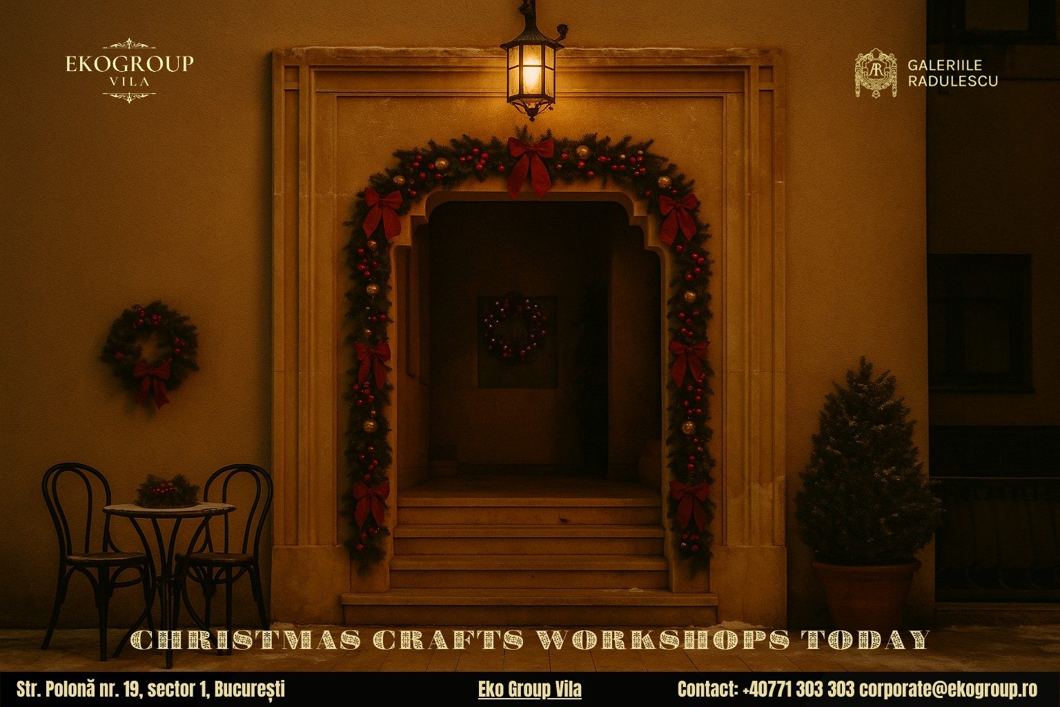 Activitati de Craciun inspirate din anii ’30 – o experiență unică la Eko Group Vila