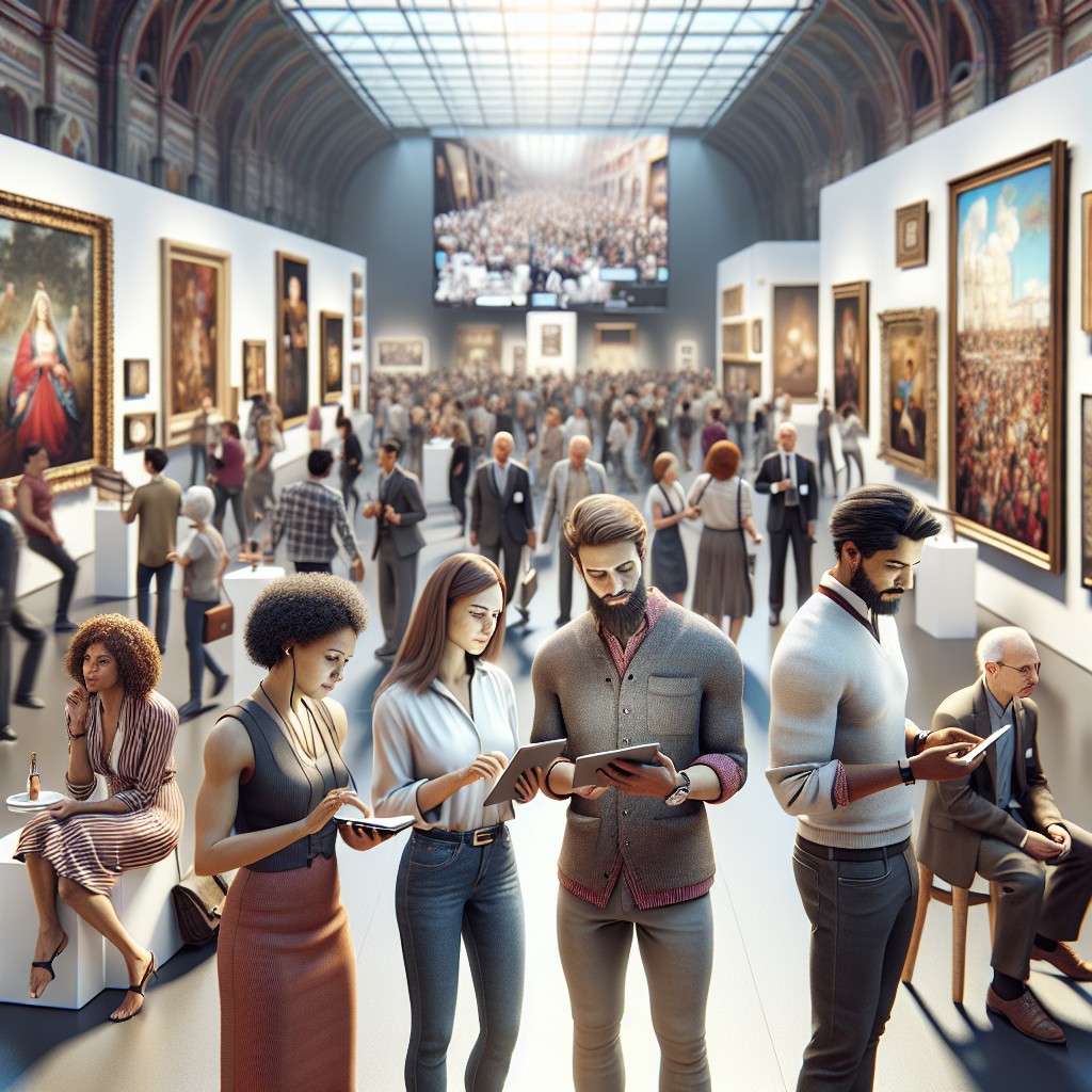 Expoziții hibride: cum combini prezența fizică și online ca să câștigi audiență